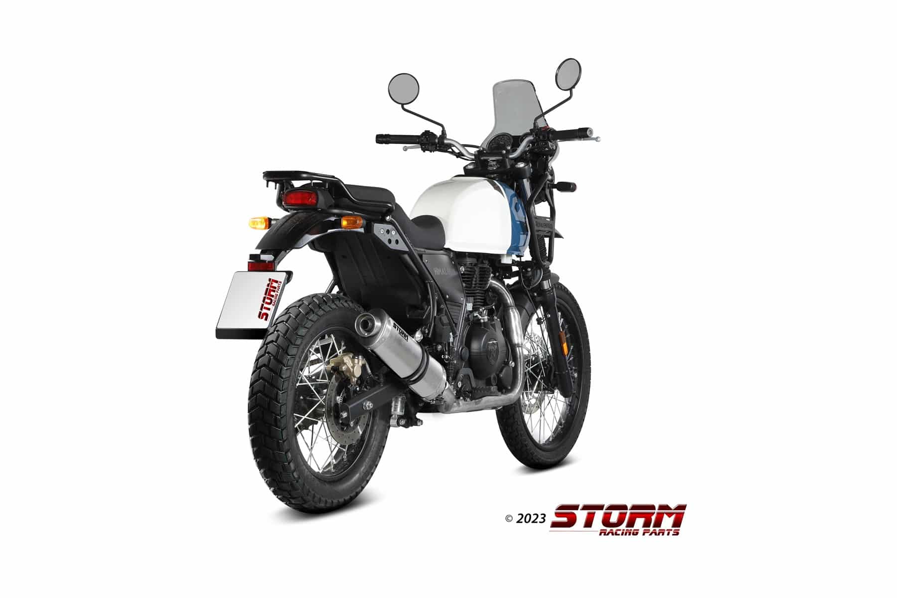 ROYAL ENFIELD HIMALAYAN 410 VÝFUK STORM OVAL – Obrázok 4