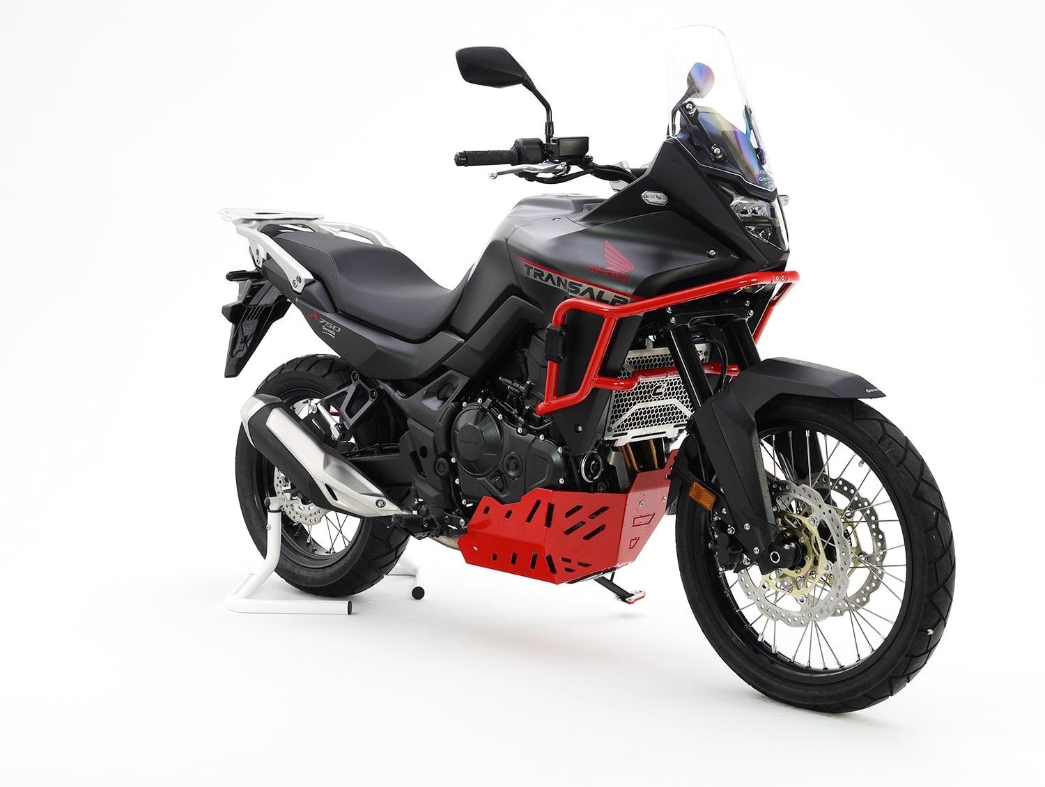 HONDA XL 750 Transalp Isotta kryt motora farba - červená – Obrázok 2
