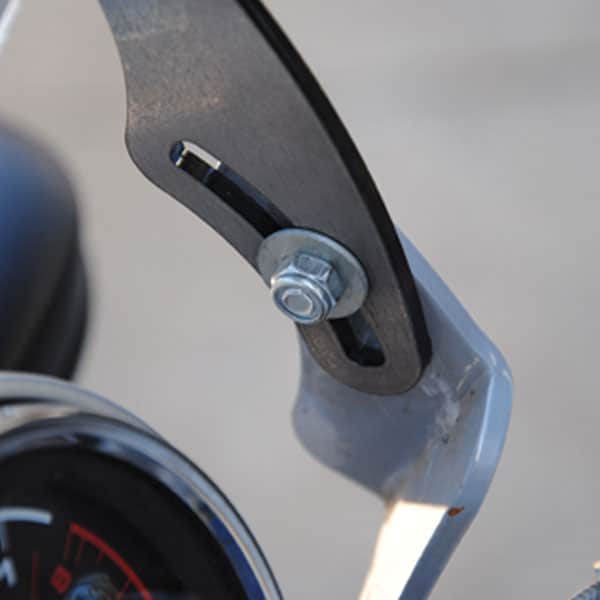BMW R 1150 R Isotta plexi štít 6 MM /415mm x 490mm/ Farba - priehľadná – Obrázok 2