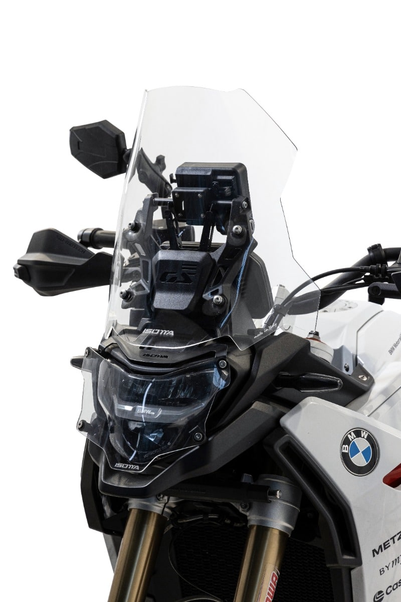 BMW F 900 GS Isotta plexi štít 3 MM /370 MM x 350 MM/ Farba - priehľadná – Obrázok 3