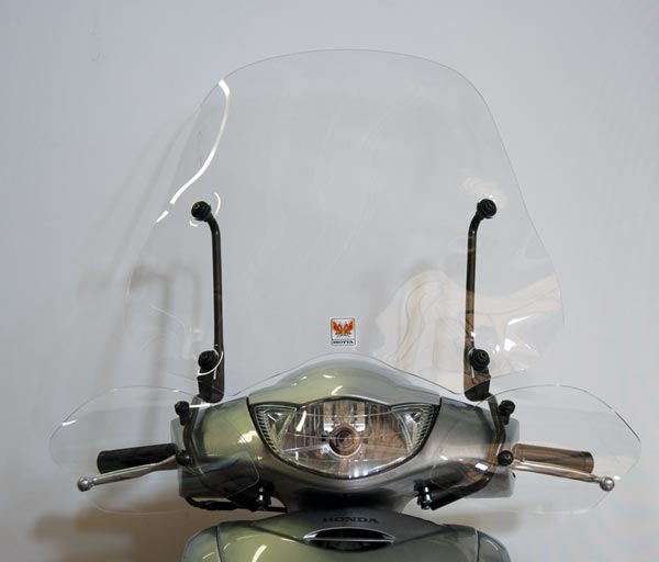 HONDA SH 150i Isotta plexi štít 3 MM /545mm x 605mm/ Farba - priehľadná – Obrázok 3