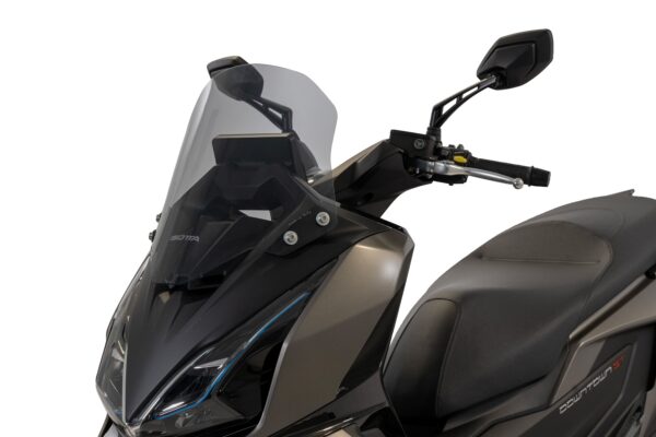 KYMCO DOWNTOWN GT 350 Isotta plexi štít 3 MM / x / Farba - dymová - Image 2