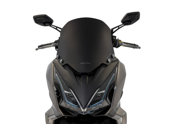 KYMCO DOWNTOWN GT 350 Isotta plexi štít 3 MM / x / Farba - čierna matná