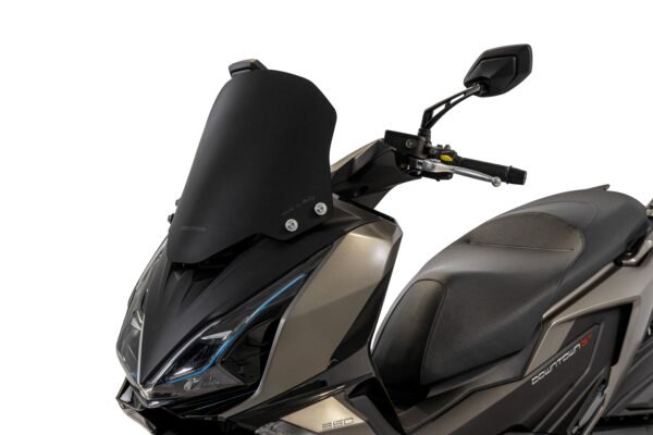 KYMCO DOWNTOWN GT 350 Isotta plexi štít 3 MM / x / Farba - čierna matná - Image 2