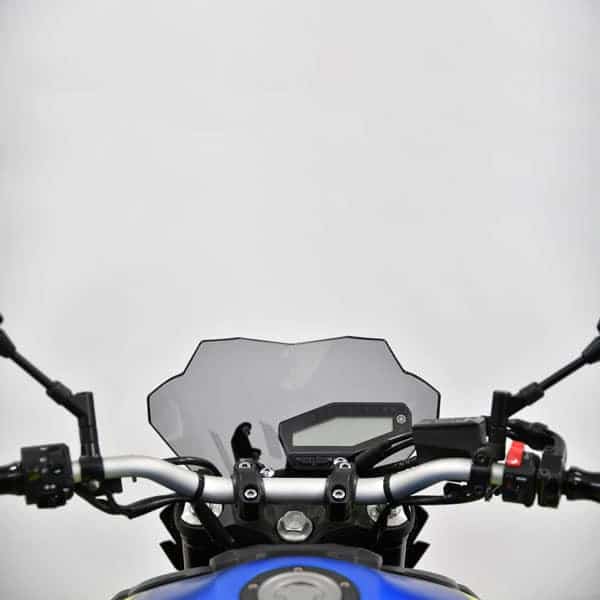 YAMAHA MT-09 900 Isotta plexi štít 4 MM /320MM x 335MM/ Farba - dymová – Obrázok 3