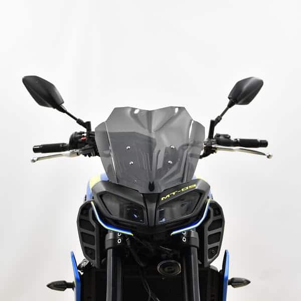 YAMAHA MT-09 900 Isotta plexi štít 4 MM /320MM x 335MM/ Farba - tmavá dymová – Obrázok 3