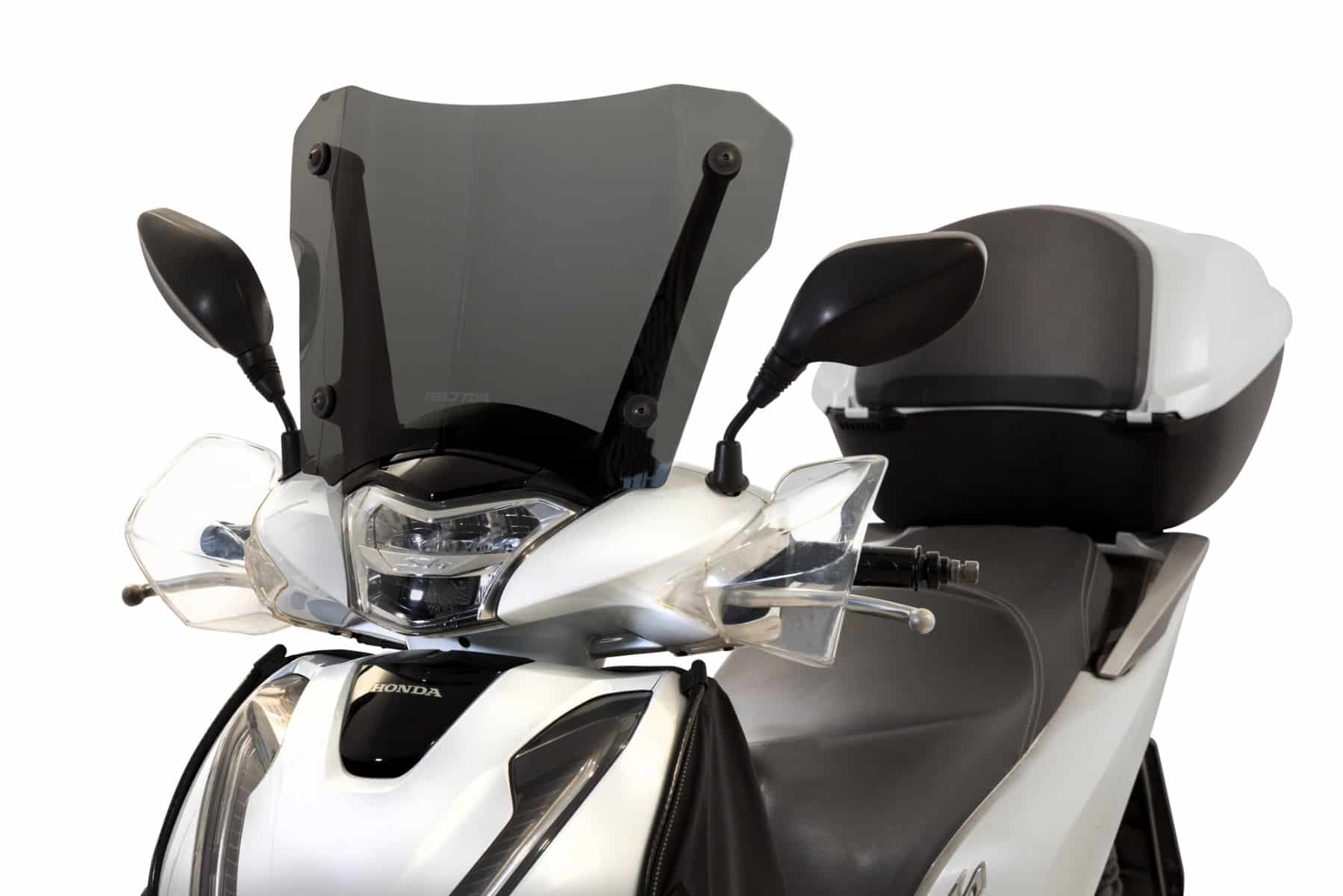 HONDA SH  150i Isotta plexi štít 3mm /339mm x 502mm/ Farba - tmavá dymová – Obrázok 2