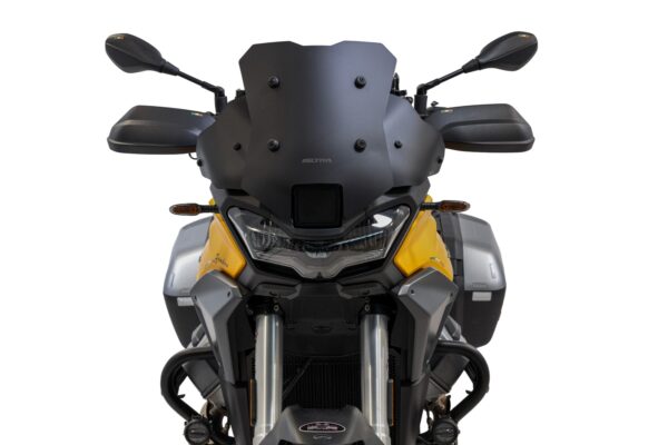 MOTO GUZZI STELVIO 1000 Isotta plexi štít  /300 mm x 320 mm/ Farba - čierna matná