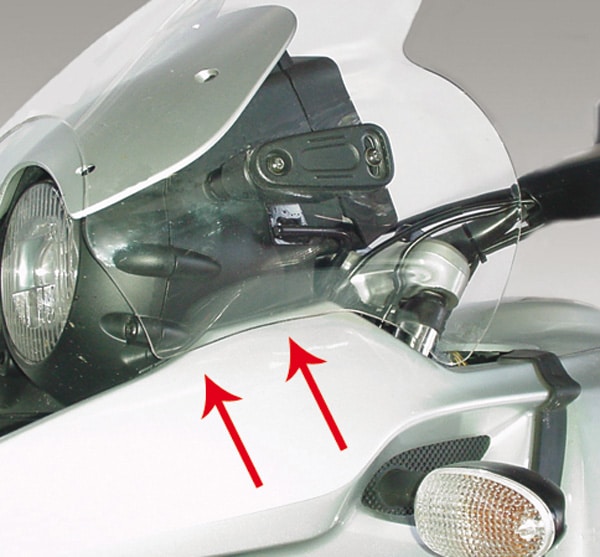 BMW R 1150 GS Isotta plexi štít 4 MM /460mm x 535mm/ Farba - priehľadná – Obrázok 4