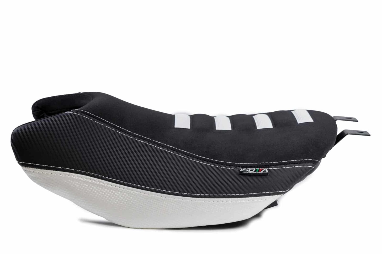 Znížené predné sedadlo s kanálom na prostatu pre BENELLI TRK 502/X / WHITE – Obrázok 2