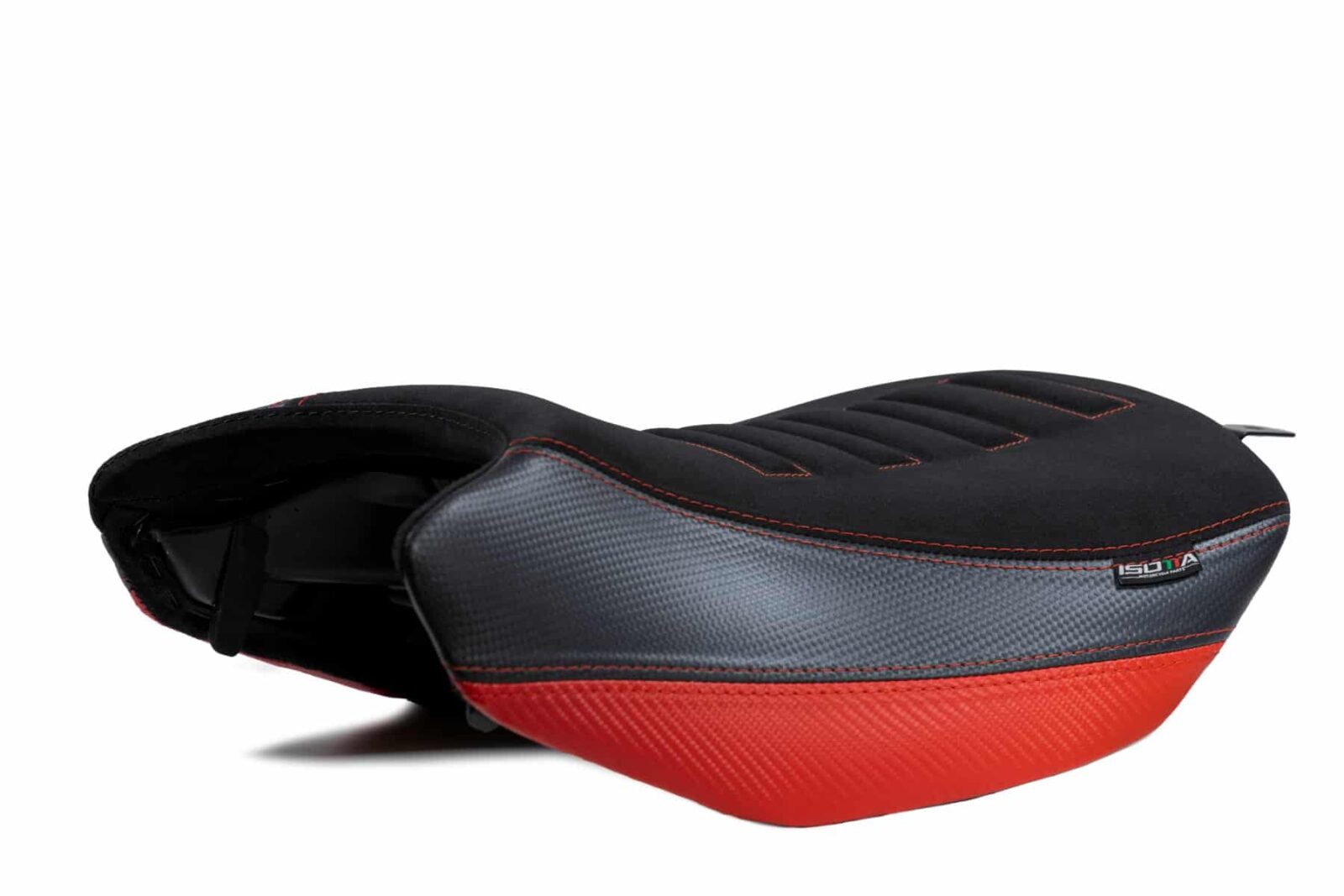 Znížené predné sedadlo s kanálom na prostatu pre BENELLI TRK 502/X / RED – Obrázok 2