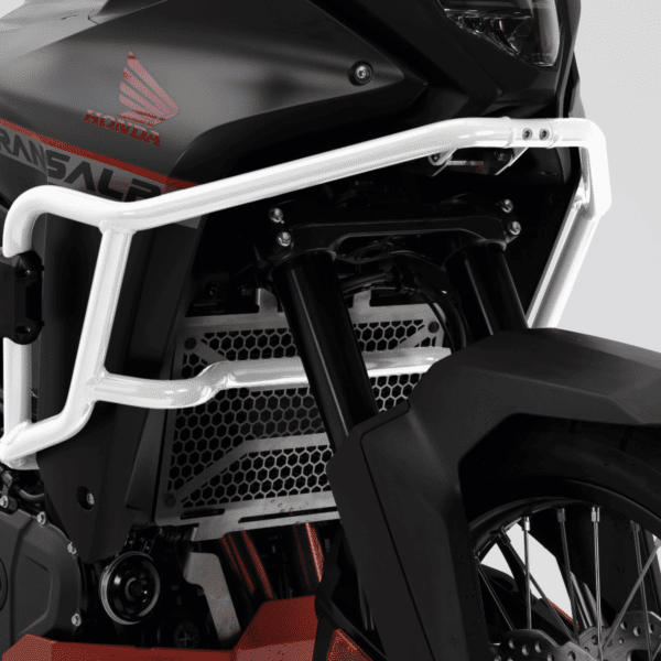 HONDA TRANSALP XL  hliníkové padacie rámy Isotta  / farba - biela