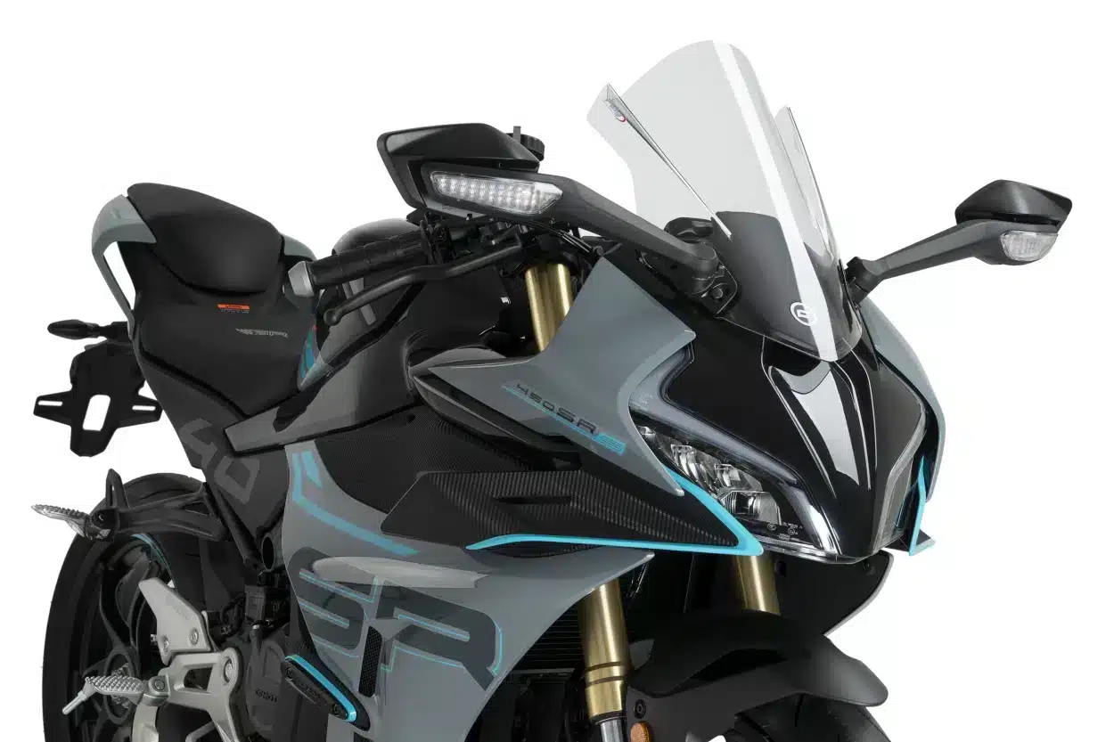 CF MOTO 450 S/ SR/ S RS / PUIG PLEXI ŠTÍT Z - RACING 385 x 265 MM – Obrázok 8