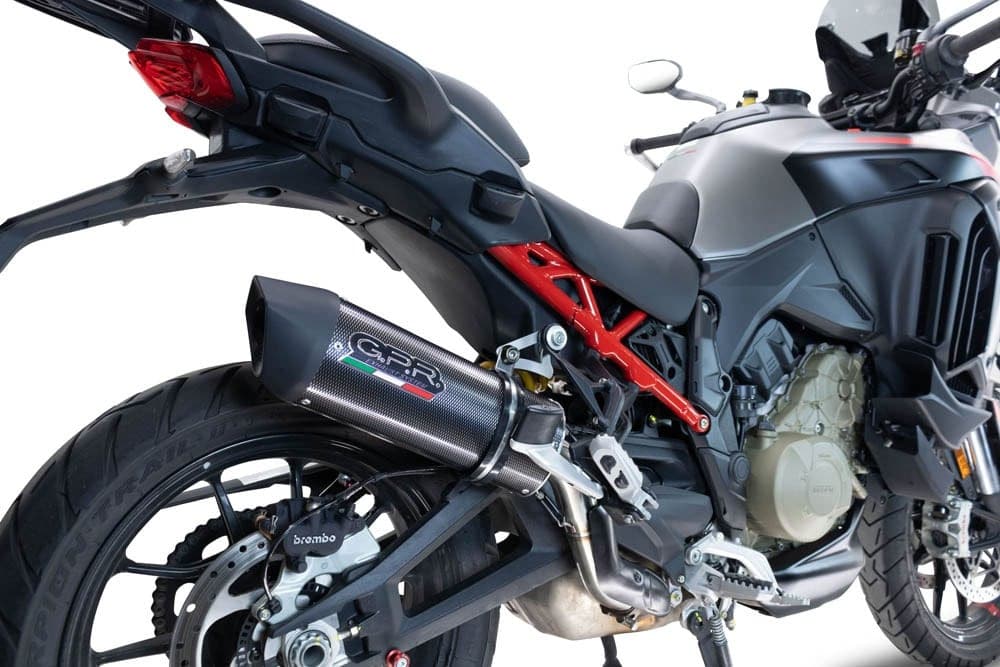DUCATI Multistrada V4 Grand Tour výfuk GPR FURORE EVO4 POPPY