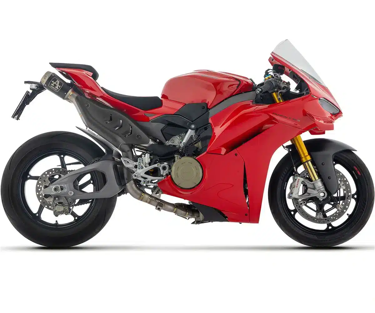 DUCATI PANIGALE V4 výfuky ARROW Pro-Race Competition Dark Titanium Full Exhaust System – Obrázok 3