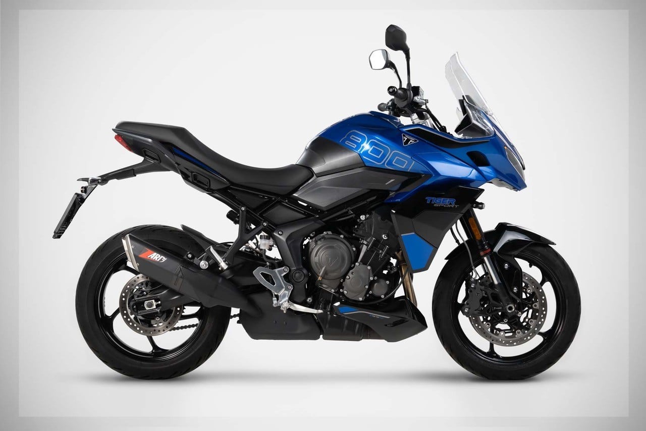 TRIUMPH TIGER SPORT 800 VÝFUK ZARD ZTP110S10ASO – Obrázok 2