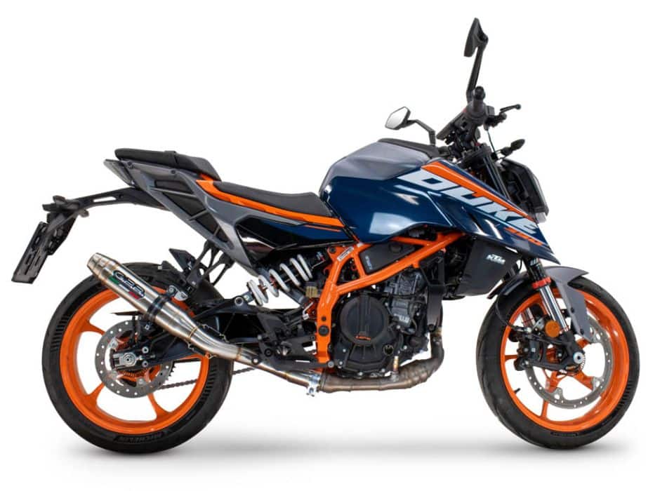 KTM Duke 390 výfuk GPR DEEPTONE INOX – Obrázok 4