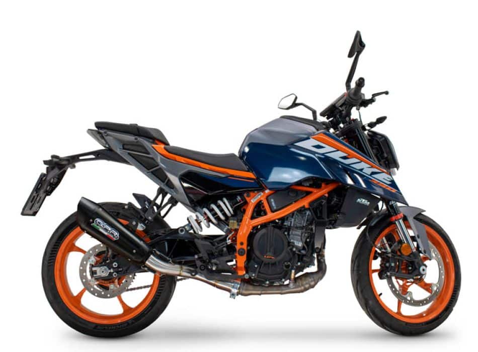 KTM Duke 390 výfuk GPR EVO Titanium – Obrázok 2