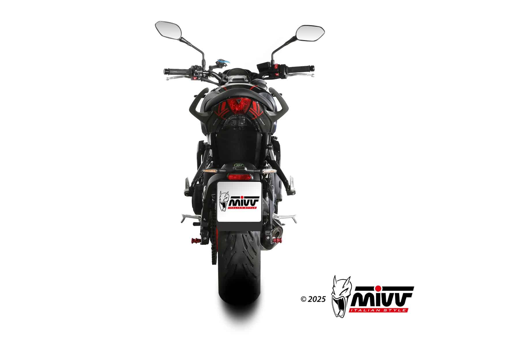 TRIUMPH TRIDENT 660 KOMPLETNÝ VÝFUKOVÝ SYSTÉM MIVV DELTA RACE - Racing – Obrázok 3