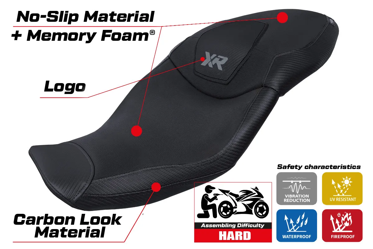BMW S 1000 XR 2020 - 2023 - poťah sedadla TPZ Dresden Comfort System – Obrázok 2