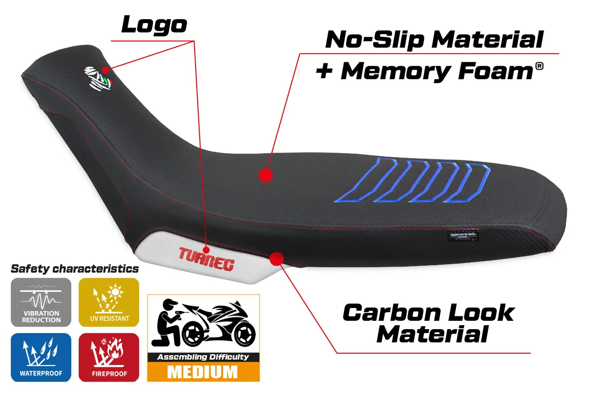 Aprilia Tuareg 660 2021- poťah sedadla TPZ Boras Special Color Comfort System – Obrázok 2