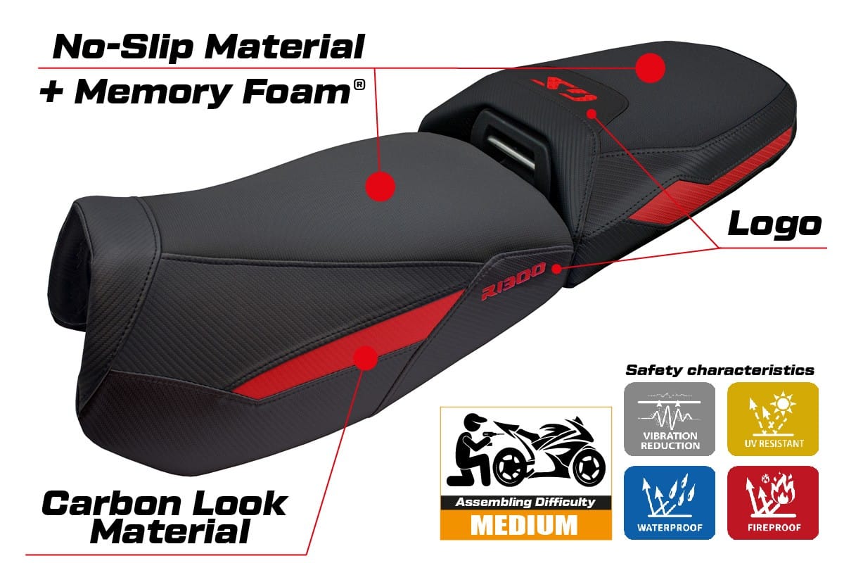 BMW R 1300 GS Adventure 2024- poťah sedadla TPZ Haisyn Comfort System – Obrázok 2
