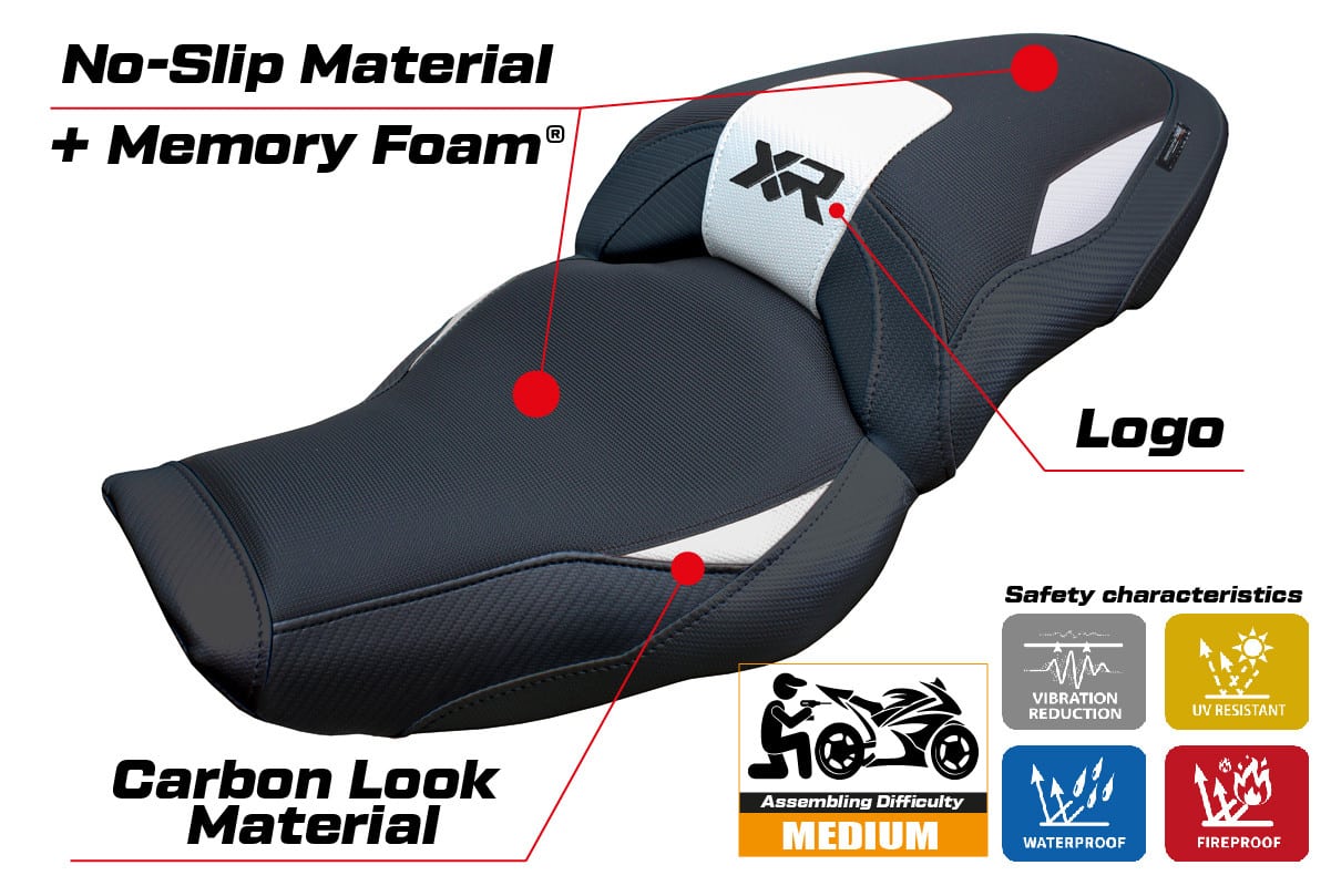 BMW S 1000 XR 2024- poťah sedadla TPZ Linz Comfort System – Obrázok 2