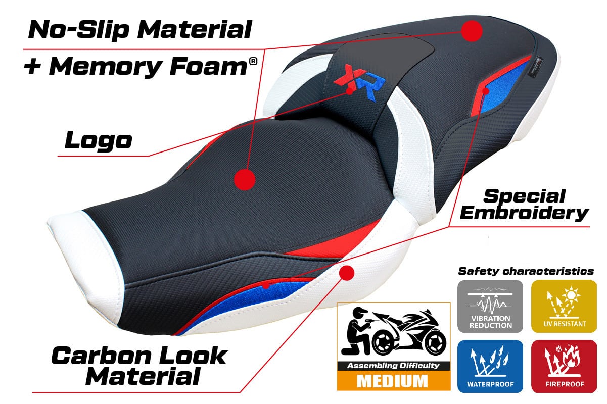 BMW S 1000 XR 2024- poťah sedadla TPZ Linz Comfort System – Obrázok 2