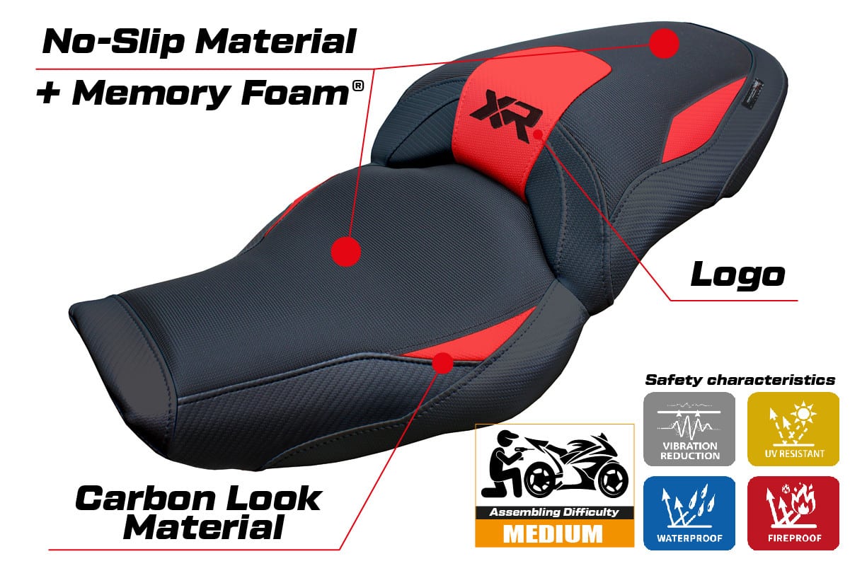 BMW S 1000 XR 2024- poťah sedadla TPZ Linz Comfort System – Obrázok 2