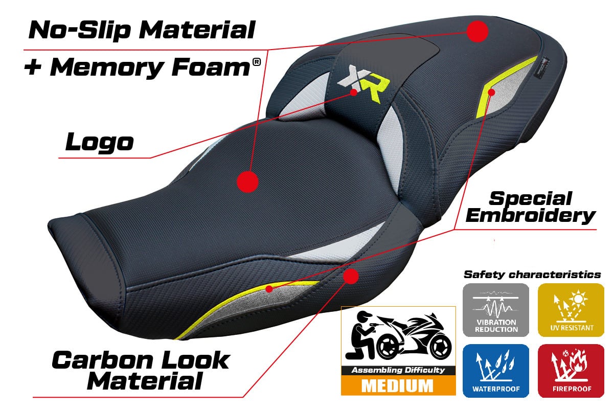 BMW S 1000 XR 2024- poťah sedadla TPZ Linz Comfort System – Obrázok 2