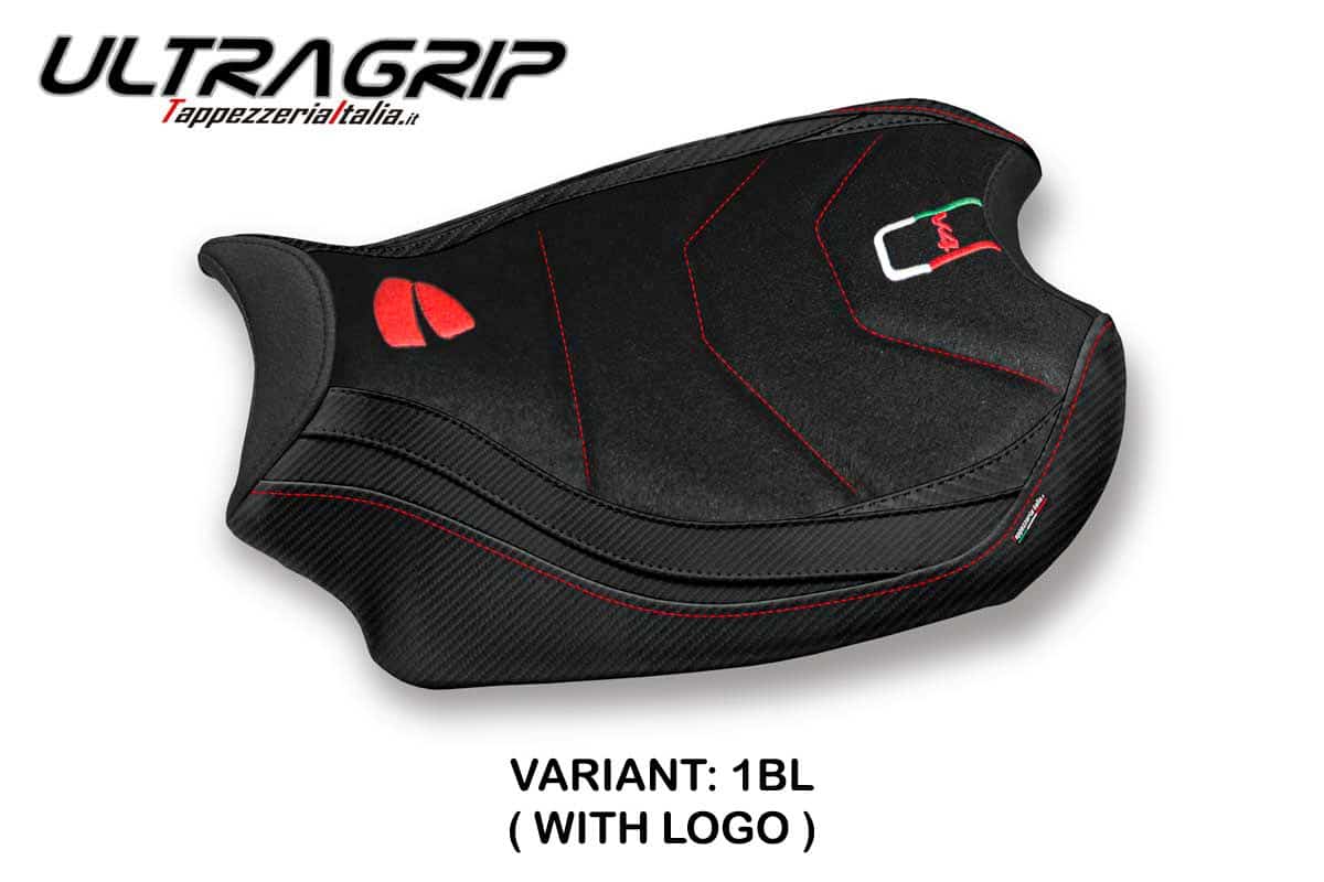 Ducati Panigale V4 2018 - 2024 - poťah sedadla TPZ Smila Ultragrip 1BL (black)
