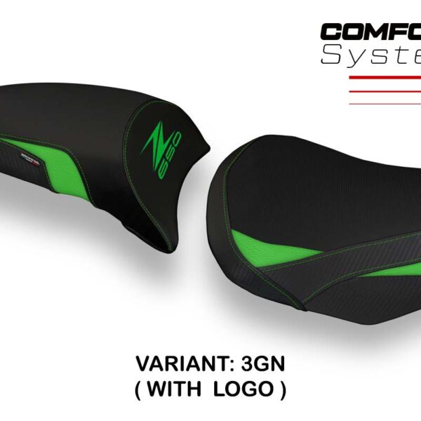 Kawasaki Z 650 2017-  poťah sedadla TPZ Vergato 1 Comfort System