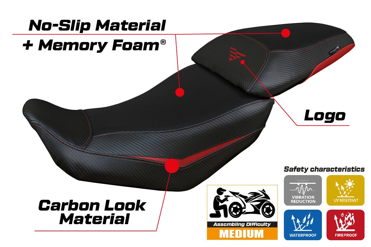 Voge Valico 500 DS/DSX 2020 - 2024 - poťah sedadla TPZ Suining Comfort System – Obrázok 2