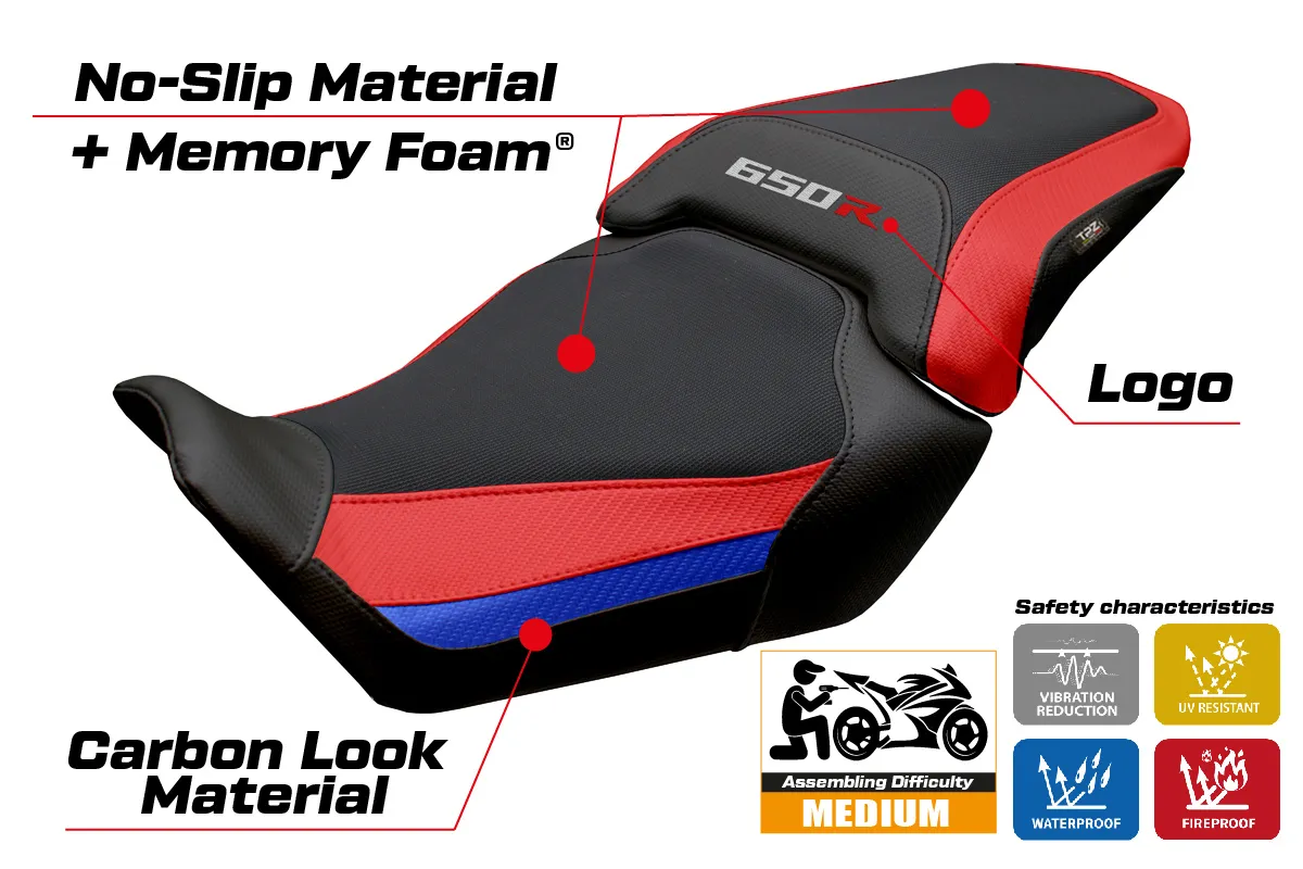 Honda CBR 650 R 2024-2026 - poťah sedadla TPZ Mali Comfort System – Obrázok 2