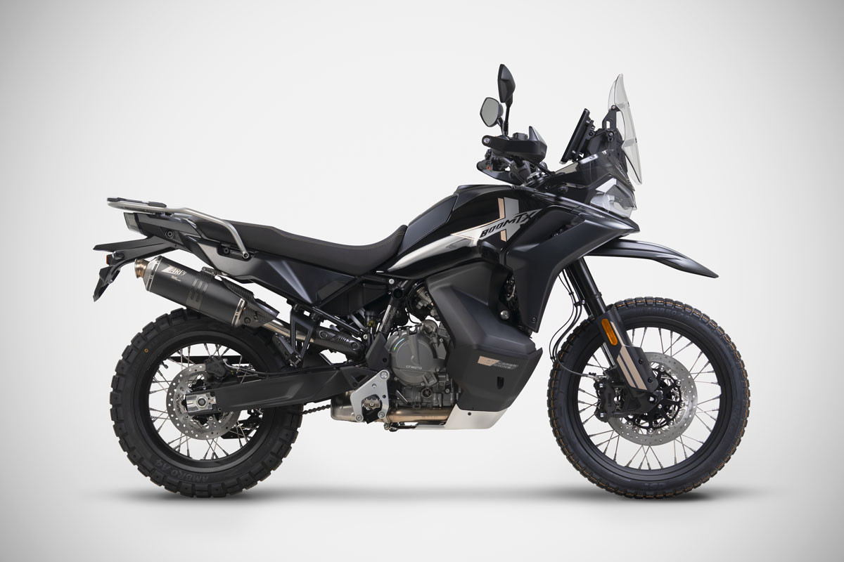 CF Moto 800MT-X | výfuk ZARD – Obrázok 6