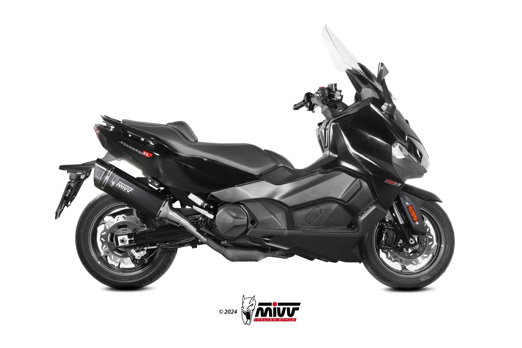 SYM MAXSYM TL 508 KOMPLETNÝ VÝFUKOVÝ SYSTÉM MIVV SR-1 – Obrázok 2