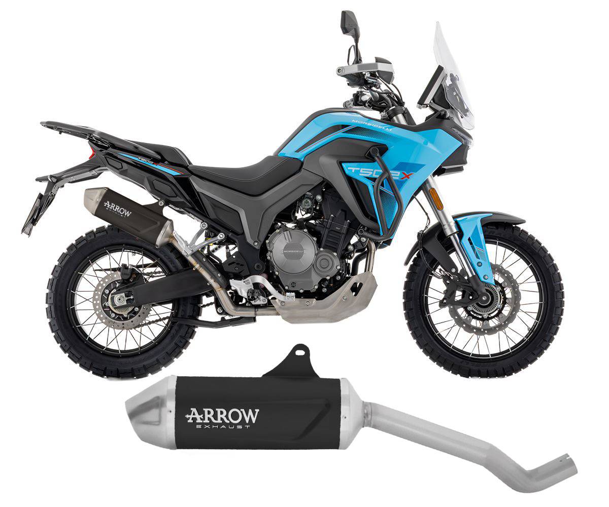 Morbidelli T502X výfuk Arrow Indy Race Evo Steel end – Obrázok 6