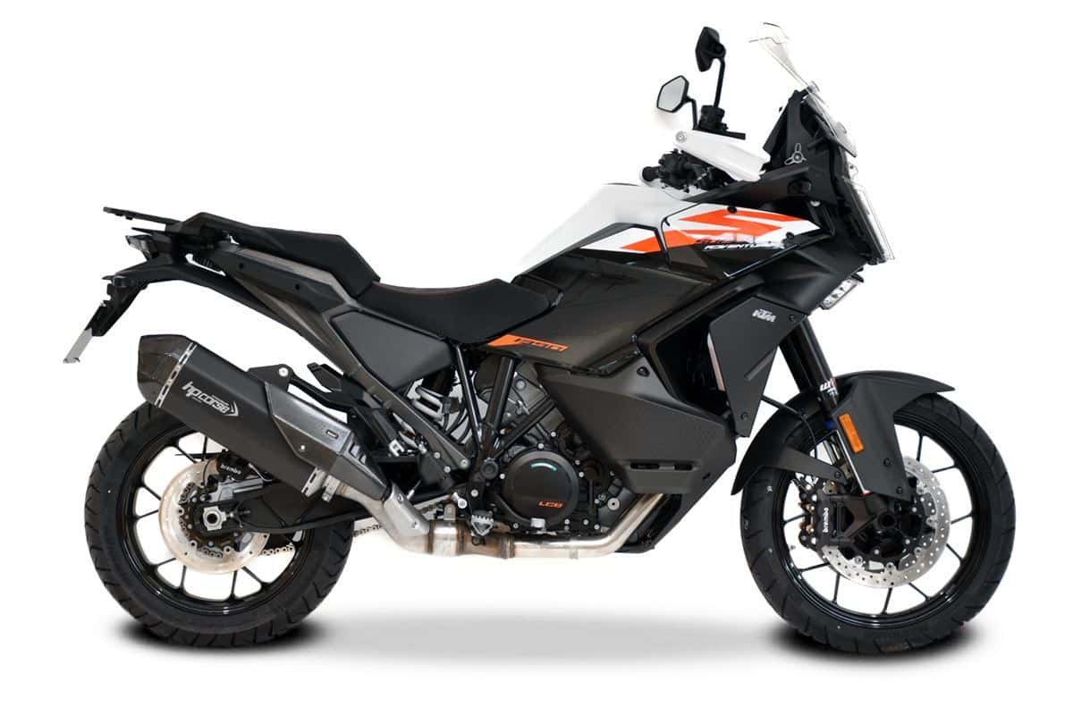 KTM 1390 SUPER ADVENTURE VÝFUK HPCORSE SPS CARBON RR TITANIUM / BLACK TITANIUM – Obrázok 7