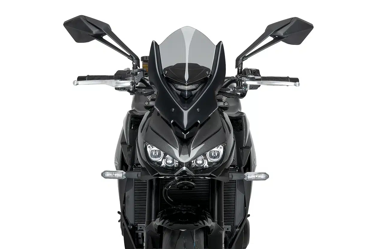 KAWASAKI Z1100 / PUIG PLEXI ŠTÍT TOURING 425 x 270mm – Obrázok 4