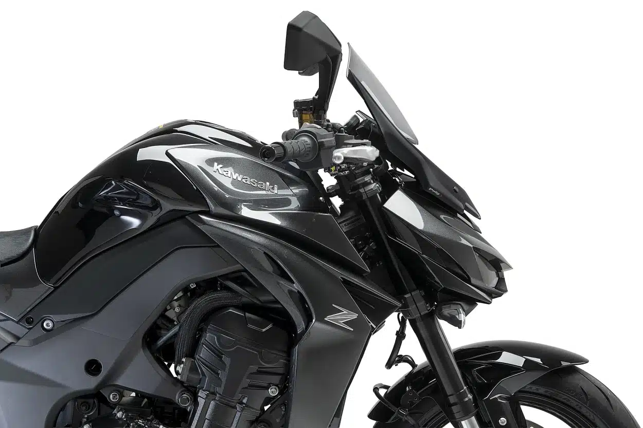 KAWASAKI Z1100 / PUIG PLEXI ŠTÍT TOURING 425 x 270mm – Obrázok 5