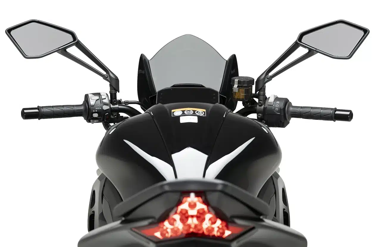 KAWASAKI Z1100 / PUIG PLEXI ŠTÍT TOURING 425 x 270mm – Obrázok 6
