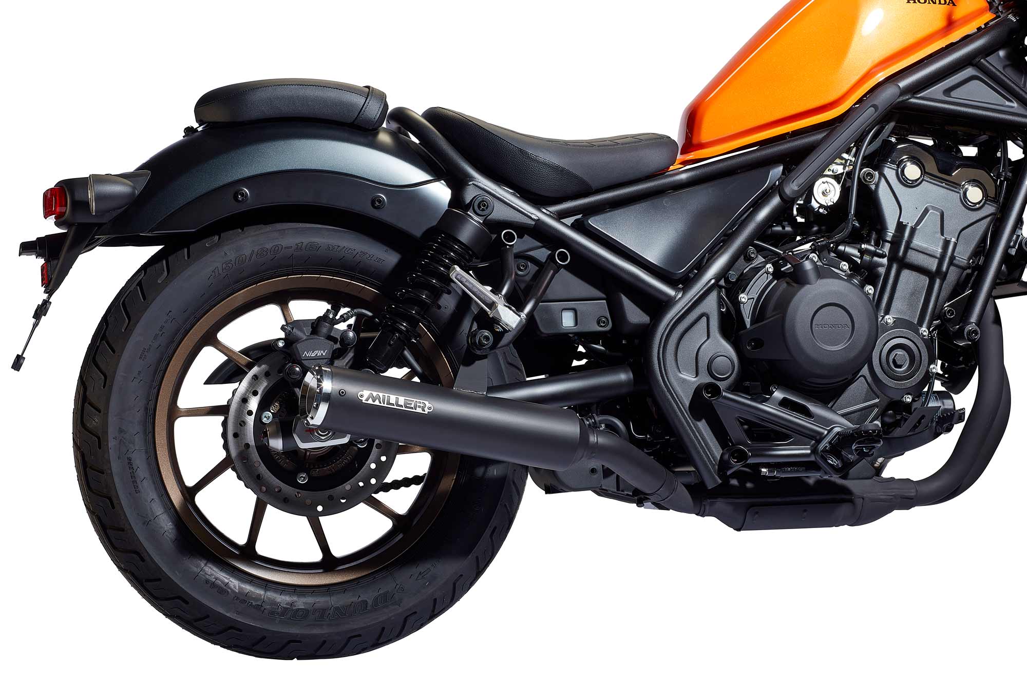 Honda CMX 500 Rebel - Miller Custom III výfuk – Obrázok 2