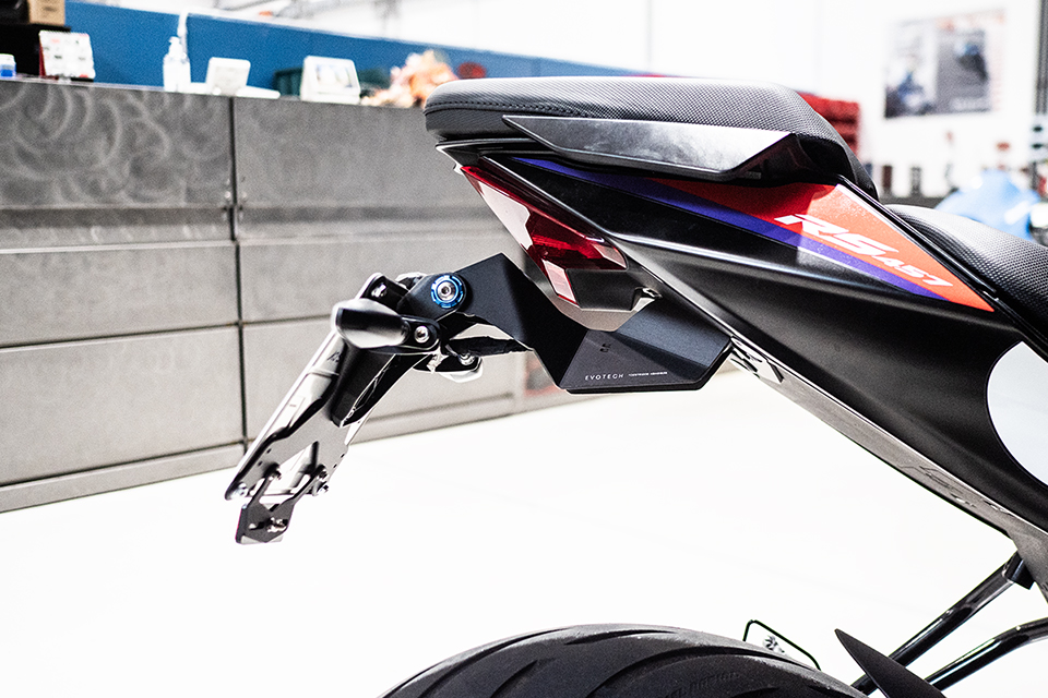 APRILIA RS 457 Evotech držiak ŠPZ – Obrázok 2