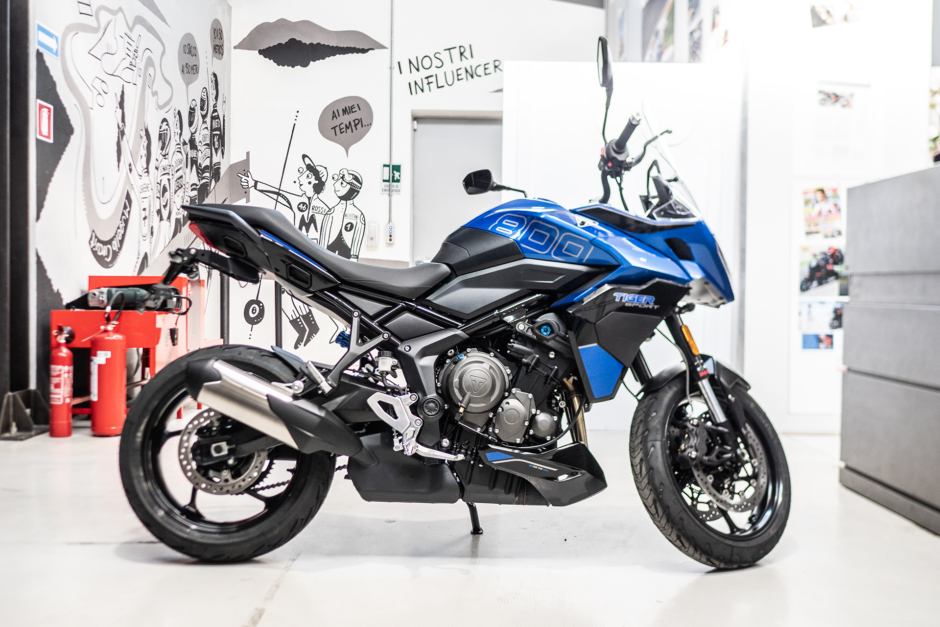 TRIUMPH TIGER SPORT 800 Evotech padacie protektory – Obrázok 7