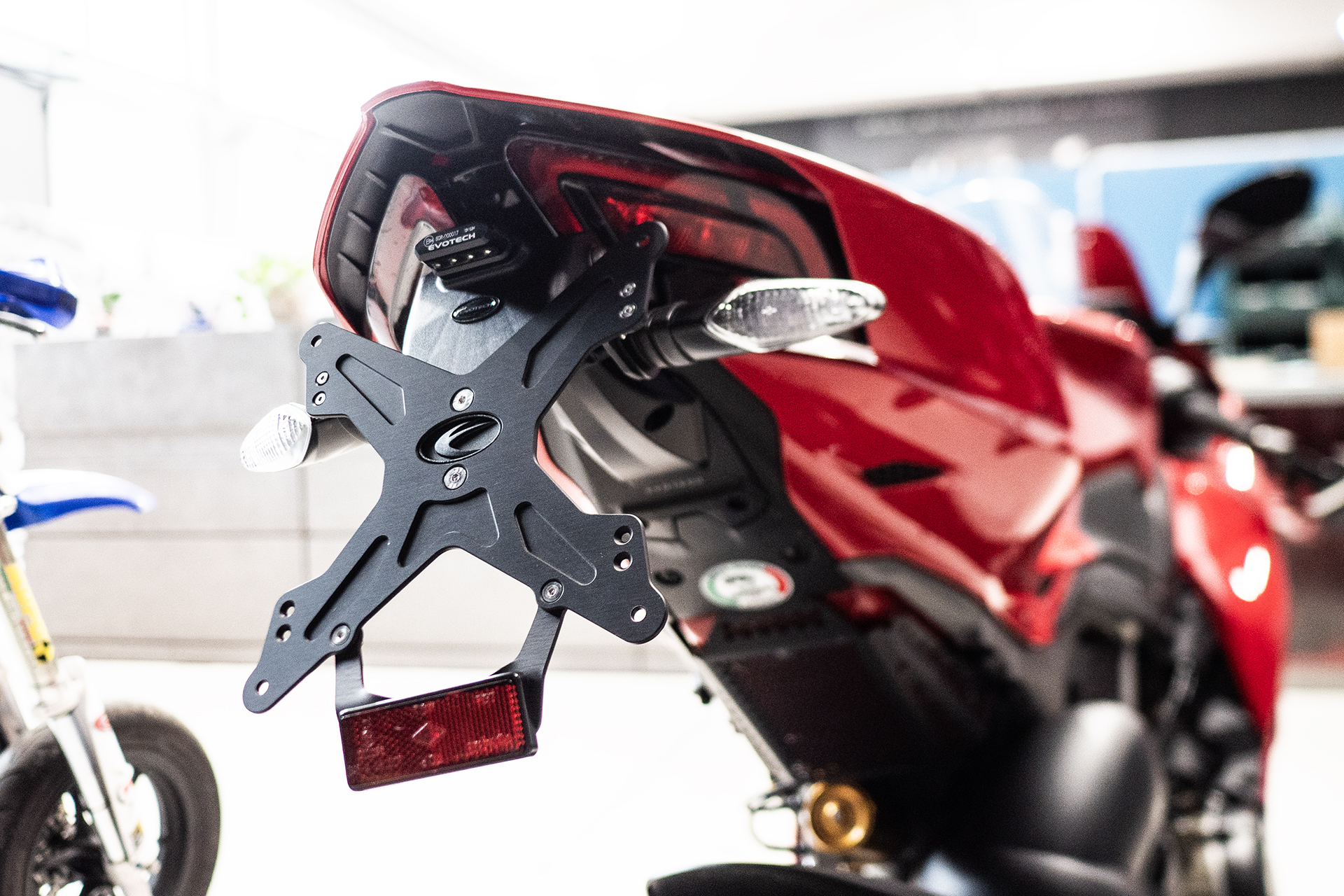 DUCATI Panigale V4/ S Evotech držiak ŠPZ – Obrázok 2