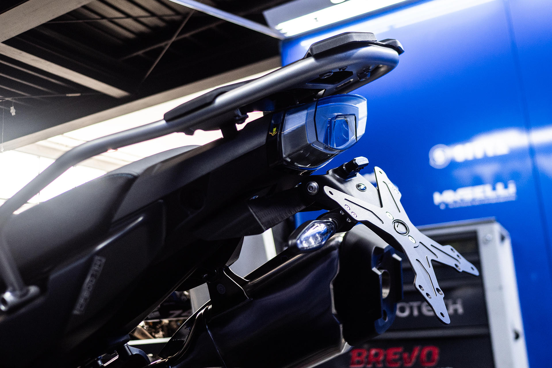 CF MOTO 800 MT-X Evotech držiak ŠPZ – Obrázok 2