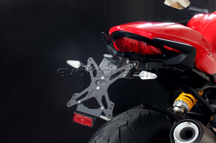 DUCATI Monster 821 Evotech držiak ŠPZ – Obrázok 3