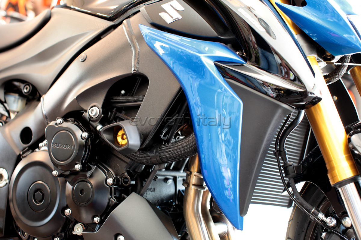 SUZUKI GSX-S1000 Evotech padacie protektory – Obrázok 5