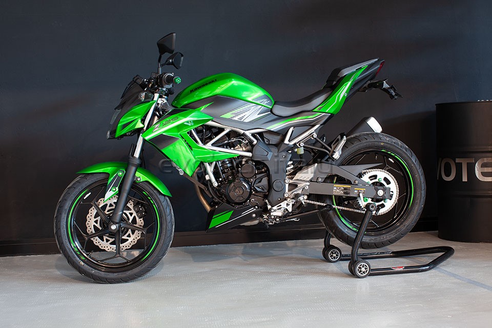 KAWASAKI Z 125 Evotech držiak ŠPZ – Obrázok 2