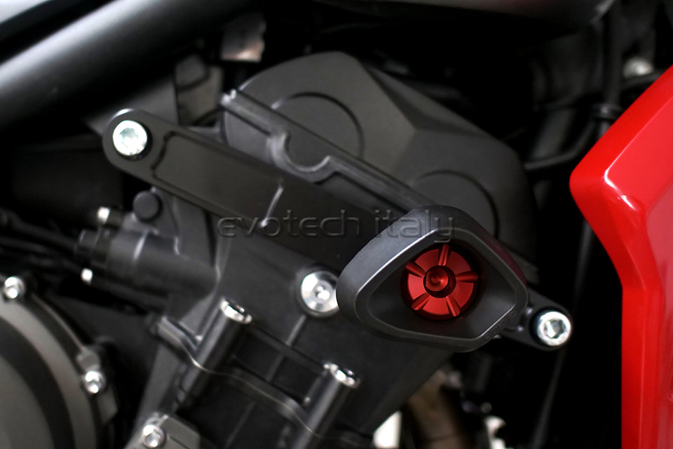 TRIUMPH TRIDENT 660 Evotech padacie protektory – Obrázok 4
